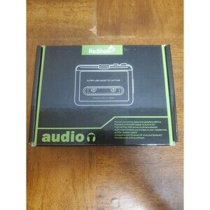 Reshow Audio USB Cassette Capture Portable Tape Player‎ New Open Box